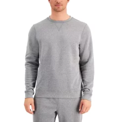 Deals 💯 ID Ideology Men's Fleece Pullover Crewneck Sweatshirt Deep Cobalt 🎁 -ID Ideology Sales unnamed file 102