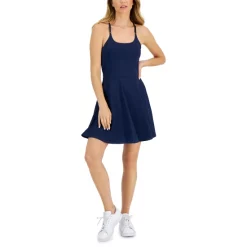 Brand new 🎉 ID Ideology 👩 Women's Strappy-Back Performance 👗 Dress, Created For Macy's Deep Black 🌟 -ID Ideology Sales unnamed file 182