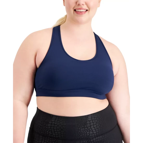 Flash Sale ๐ ID Ideology ๐ฉ Women's 4 Compression Biker Shorts, Created For Macy's Indigo Sea ๐คฉ 4 Flash Sale ๐ ID Ideology ๐ฉ Women's 4 Compression Biker Shorts, Created For Macy's Indigo Sea ๐คฉ - Image 2