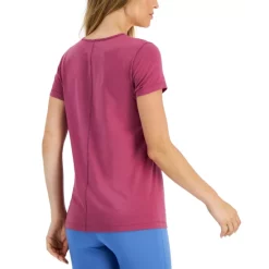 Flash Sale 🧨 ID Ideology 👩 Women's Side-Knot T-Shirt, Created For Macy's Deep Black ⌛ -ID Ideology Sales unnamed file 217