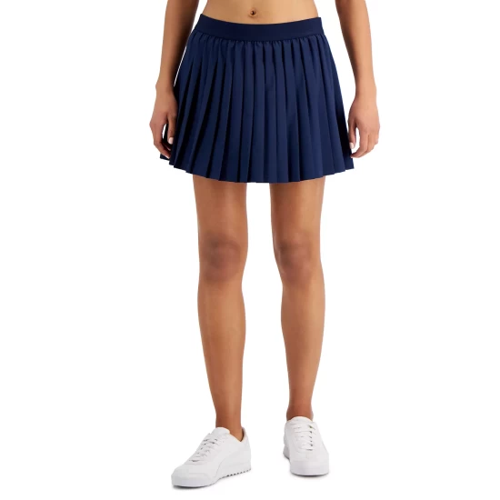 New โค๏ธ ID Ideology ๐ฉ Women's Active Solid Pleated Skort, Created For Macy's Indigo Sea ๐งจ 5 New โค๏ธ ID Ideology ๐ฉ Women's Active Solid Pleated Skort, Created For Macy's Indigo Sea ๐งจ - Image 3