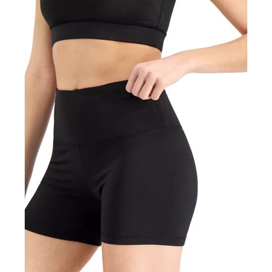 Flash Sale ๐ ID Ideology ๐ฉ Women's 4 Compression Biker Shorts, Created For Macy's Indigo Sea ๐คฉ 7 Flash Sale ๐ ID Ideology ๐ฉ Women's 4 Compression Biker Shorts, Created For Macy's Indigo Sea ๐คฉ - Image 5