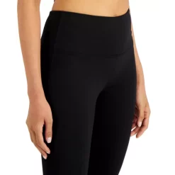 Deals 💯 ID Ideology Petite Essentials Sweat Set 7/8 Length Leggings, Created For Macy's Deep Black 💯 -ID Ideology Sales unnamed file 293