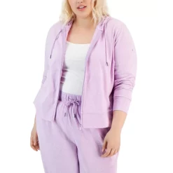 New 😉 ID Ideology Plus Size Full-Zip Hooded Jacket, Created For Macy's Grey Whisper Heather 😉 -ID Ideology Sales unnamed file 312