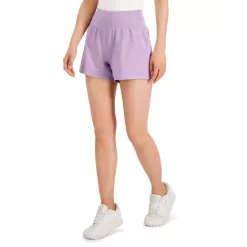 Best deal 🛒 ID Ideology 👩 Women's Solid Knit Run Shorts, Created For Macy's Rhapsody 🎁 -ID Ideology Sales unnamed file 342