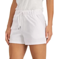 Hot Sale ❤️ ID Ideology 👩 Women's Retro Recycled Shorts, Created For Macy's Cobalt Opd 🔔 -ID Ideology Sales unnamed file 372