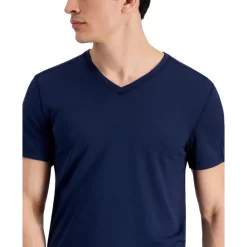 Hot Sale 😉 ID Ideology Men's Birdseye Mesh V-Neck T-Shirt Licorice Red 😀 -ID Ideology Sales unnamed file 402