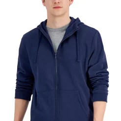 Wholesale ⌛ ID Ideology Plus Size Knit Hoodie, Created For Macy's Storm Grey 👏