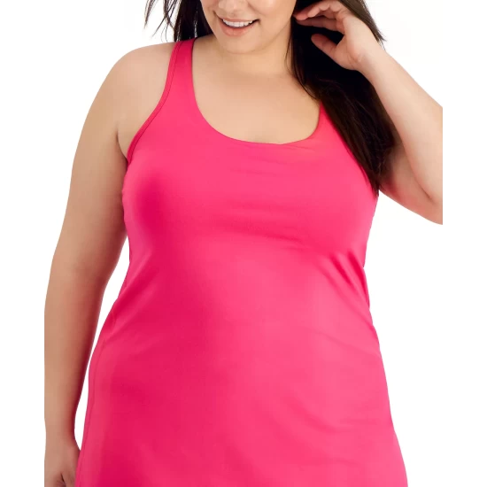 Flash Sale 🛒 ID Ideology Plus Size Performance 👗 Dress, Created For Macy's Deep Black 🔥 8 Flash Sale 🛒 ID Ideology Plus Size Performance 👗 Dress, Created For Macy's Deep Black 🔥 - Image 6