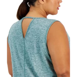 Brand new ✔️ ID Ideology Plus Size Keyhole-Back Tank Top, Created For Macy's Crushed Mint 😍 -ID Ideology Sales unnamed file 509