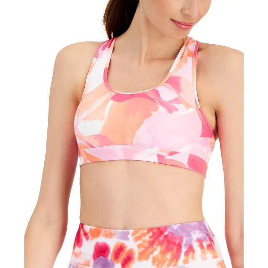 Budget ๐ ID Ideology Floating Petals Medium Impact Sports Bra, Created For Macy's Petal Berry Ice ๐คฉ 6 Budget ๐ ID Ideology Floating Petals Medium Impact Sports Bra, Created For Macy's Petal Berry Ice ๐คฉ - Image 4
