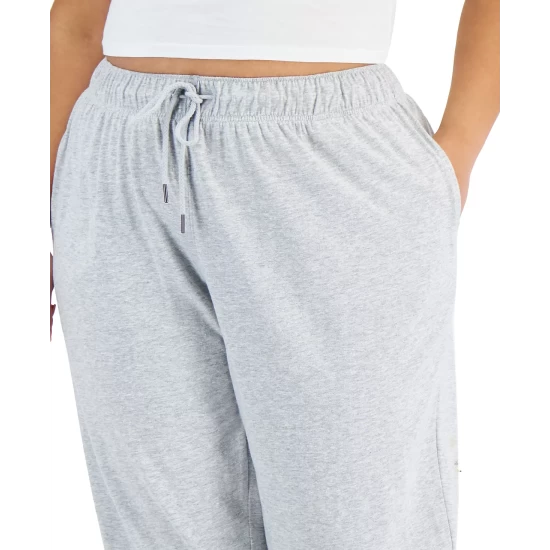 Top 10 ⌛ ID Ideology Performance Plus Size Cropped Jogger Pants, Created For Macy's Grey Whisper Heather 👏 7 Top 10 ⌛ ID Ideology Performance Plus Size Cropped Jogger Pants, Created For Macy's Grey Whisper Heather 👏 - Image 5