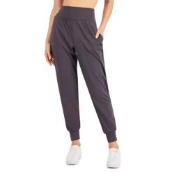 Promo ✔️ ID Ideology 👩 Women's Essentials Stretch Active Full Length Cotton Leggings, Created For Macy's Black ⭐