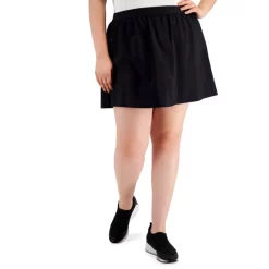 Best reviews of ✨ ID Ideology Ideology Plus Size Woven Skort, Created For Macy's Indigo Sea 😍 -ID Ideology Sales unnamed file 611