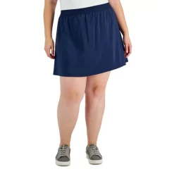 Best reviews of ✨ ID Ideology Ideology Plus Size Woven Skort, Created For Macy's Indigo Sea 😍 -ID Ideology Sales unnamed file 615