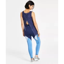 Cheap 💯 ID Ideology Petite Colorblocked 7/8 Leggings, Created For Macy's Indigo Sea ❤️ -ID Ideology Sales unnamed file 688