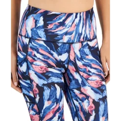 Best deal 🎁 ID Ideology Petite Painterly Waves 7/8 Leggings, Created For Macy's Painterly Black 🔔 -ID Ideology Sales unnamed file 709