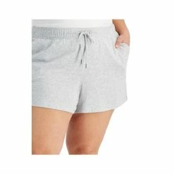 Coupon 🎉 ID Ideology Plus Size Retro Recycled Drawstring Shorts, Created For Macy's Grey Whisper Heather 🔔 -ID Ideology Sales unnamed file 741